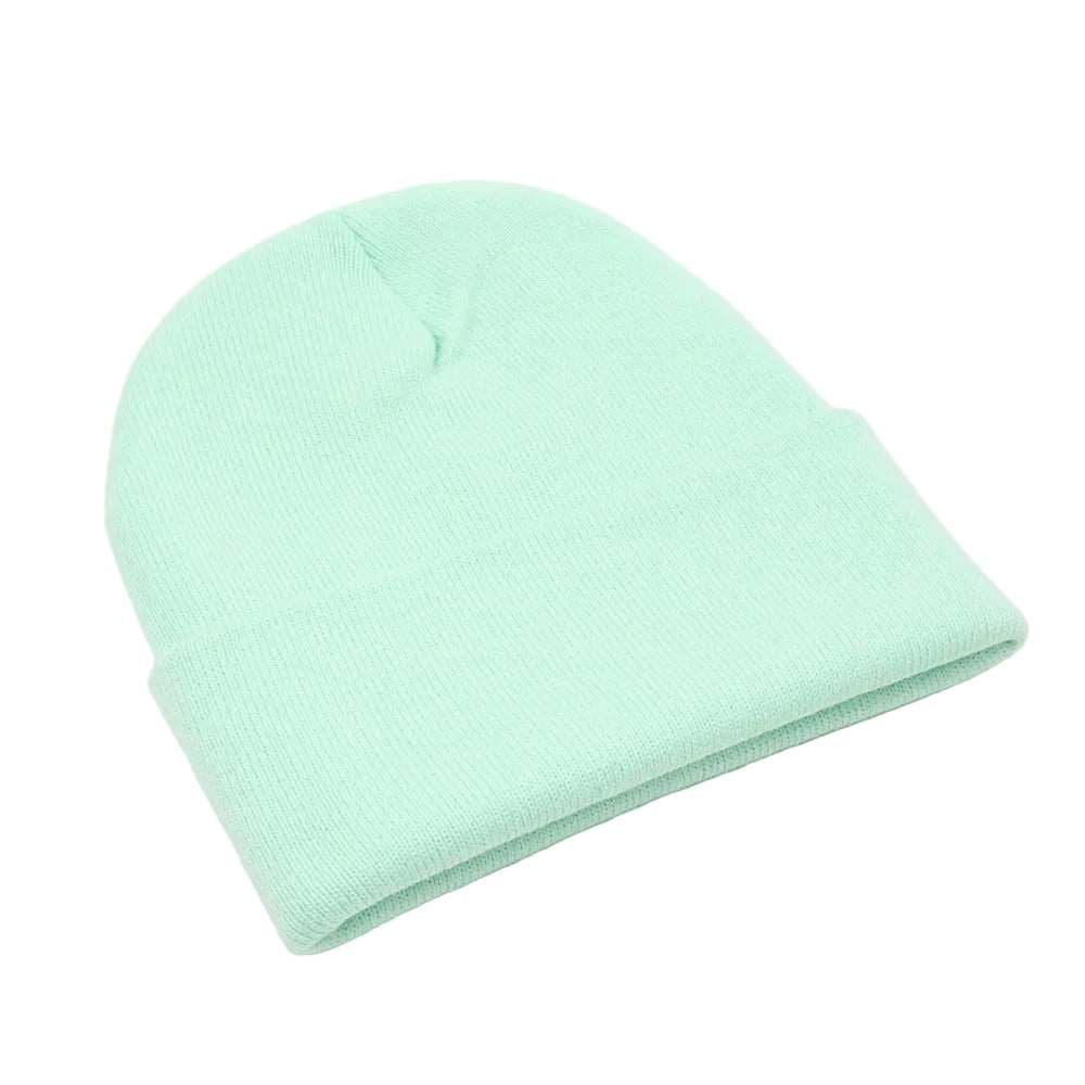 Teal blue Brimco beanie with a soft knit construction, designed for warm, comfortable everyday wear with a bold yet versatile color suitable for cold-weather use.
