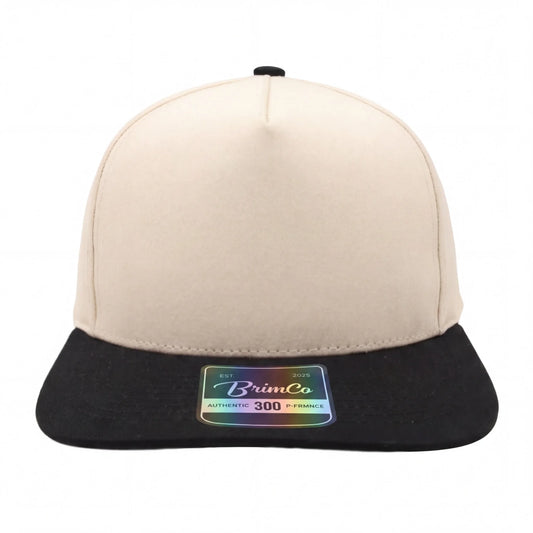 Black Brimco 300 hat with a structured design, built for comfortable everyday wear, durability, and a clean, versatile look suitable for casual and active use.
