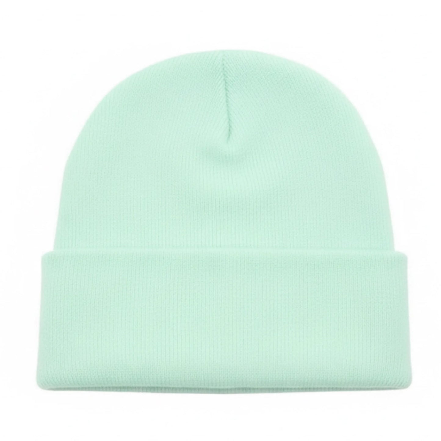 Teal blue Brimco beanie with a soft knit construction, designed for warm, comfortable everyday wear with a bold yet versatile color suitable for cold-weather use.