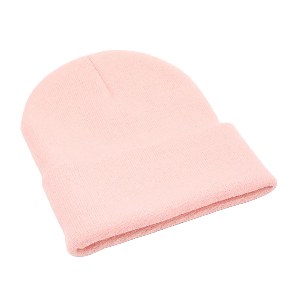 Bubble Gum Pink Beanie